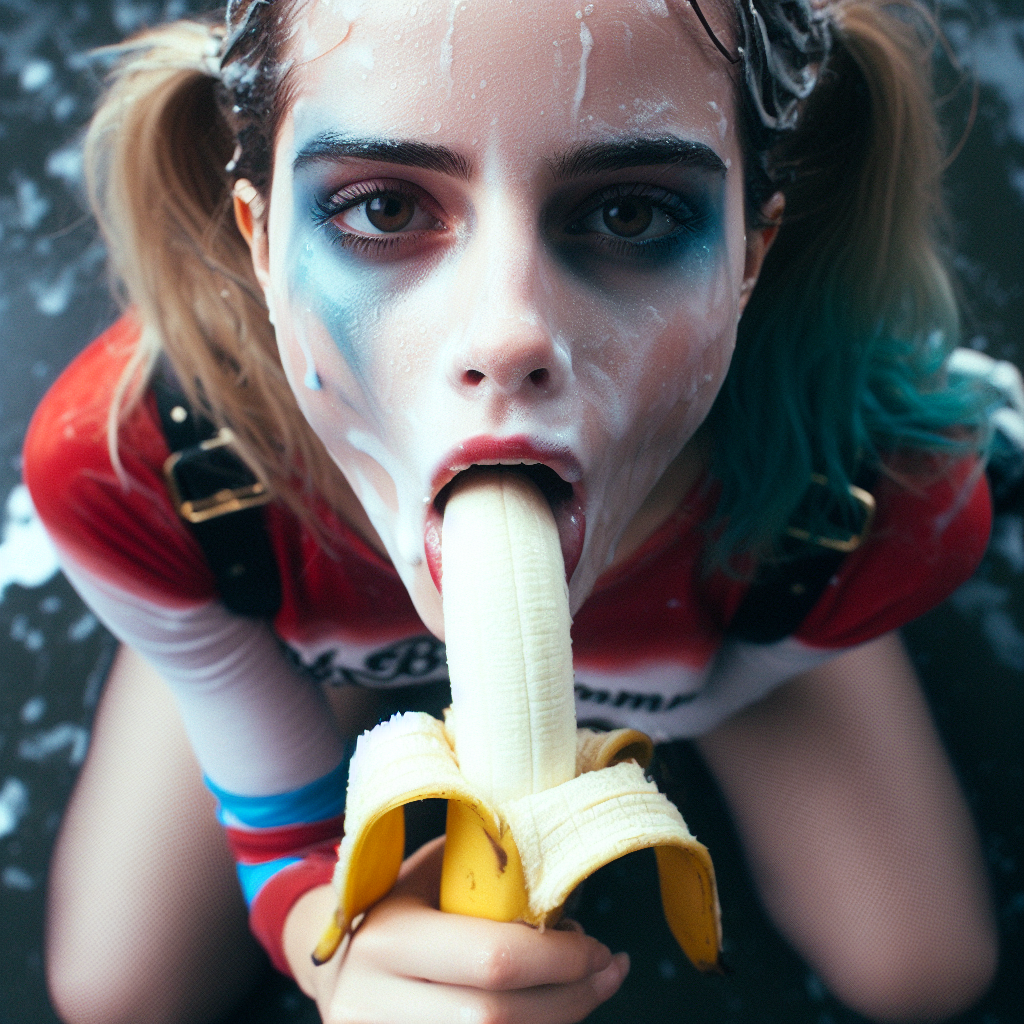 HVWVJjru Emma Watson as Harley Quinn banana gens 18.png
